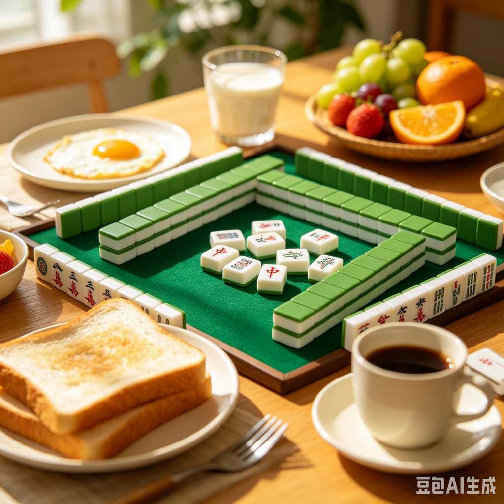 oil painting mahjong set