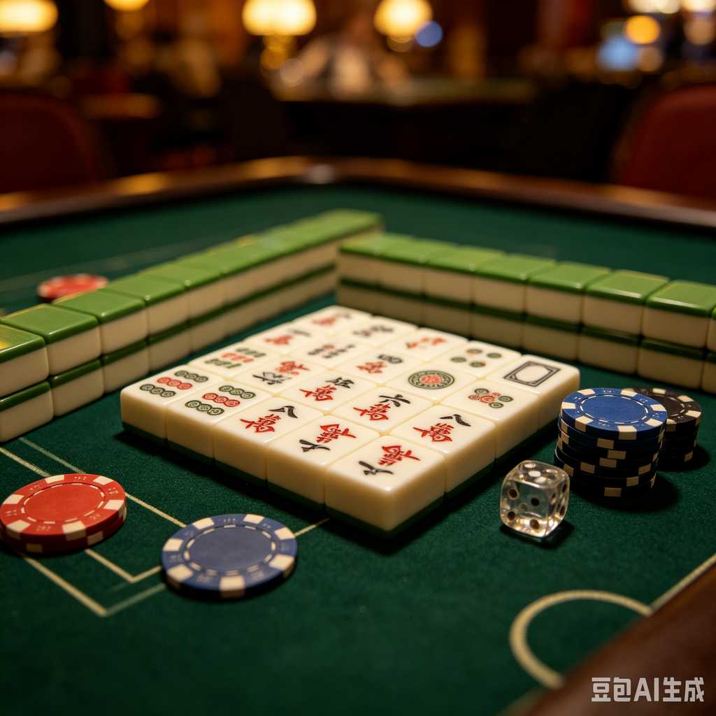 oriental style mahjong tiles